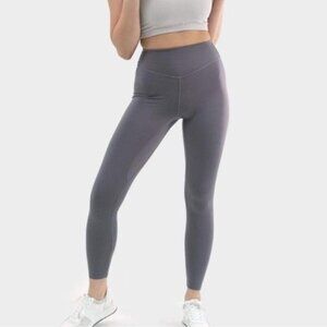 Balance Athletica Vitality Ascend Grey Leggings Full Length Activewear